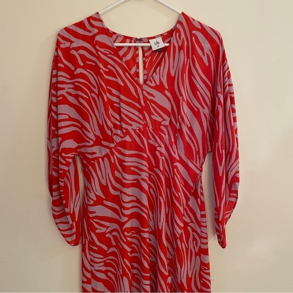 Cabi Saunter Dress Faux Wrap Dress Size Xsmall - Picture 4 of 10